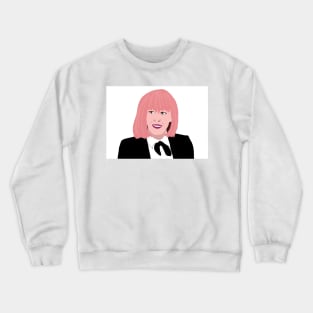 Moira in Pink Crewneck Sweatshirt